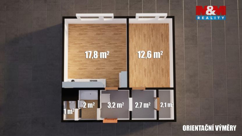 Prodej bytu 2+kk, Varnsdorf, Pražská, 43 m2