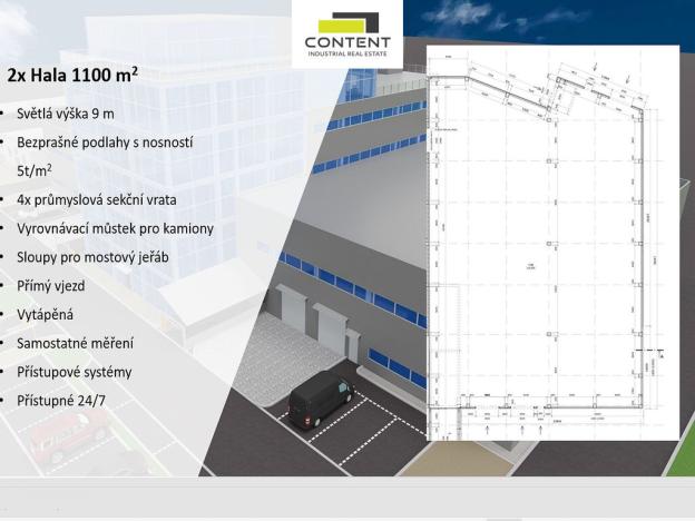 Pronájem výrobních prostor, České Budějovice - České Budějovice 4, Pekárenská, 2200 m2