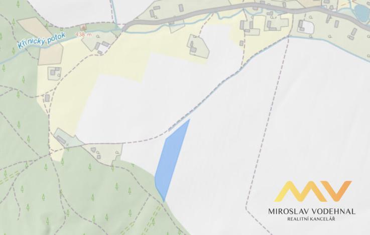 Prodej pole, Křinice, 161356 m2