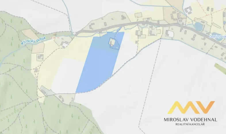 Prodej pole, Křinice, 161356 m2