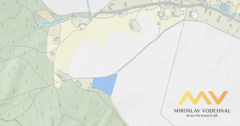 Prodej pole, Křinice, 161356 m2