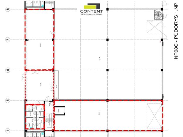 Pronájem výrobních prostor, Praha - Horní Počernice, K Bílému vrchu, 1591 m2