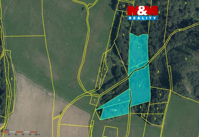 Prodej lesa, Horní Studénky, 14550 m2