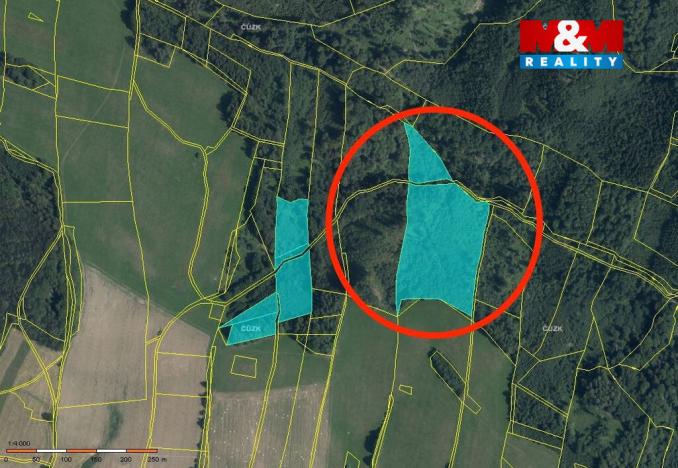 Prodej lesa, Horní Studénky, 29330 m2