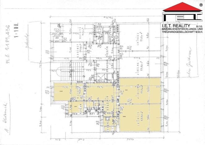 Pronájem bytu 2+1, Brno - Veveří, Jiráskova, 85 m2