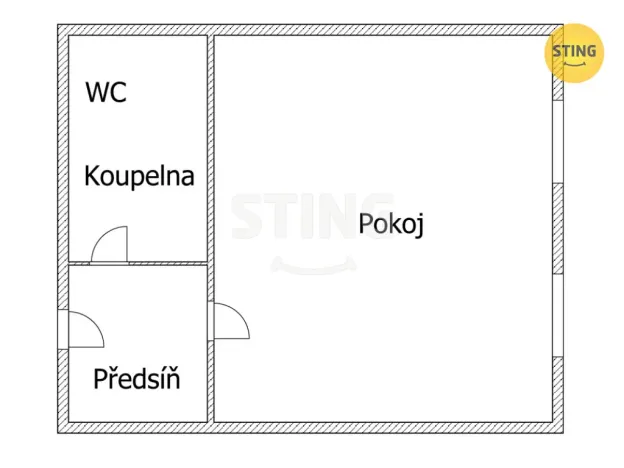 Prodej bytu 1+kk, Orlová, Na Výsluní, 33 m2
