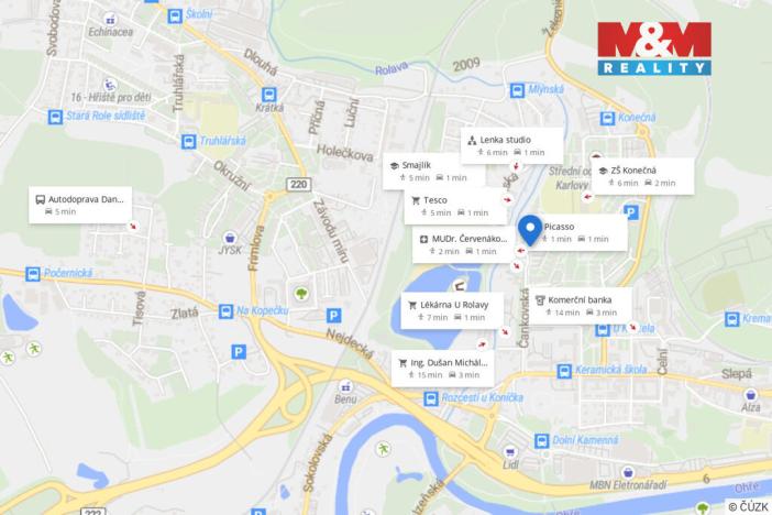 Prodej bytu 3+1, Karlovy Vary, U Koupaliště, 70 m2