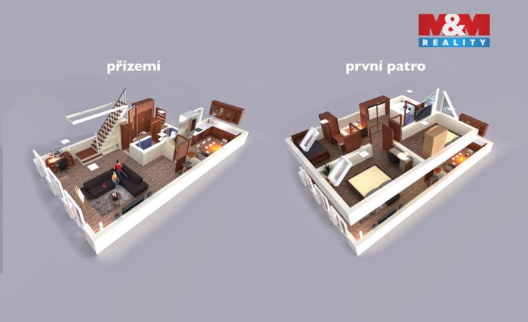 Prodej rodinného domu, Nehvizdy, Za Humny, 124 m2