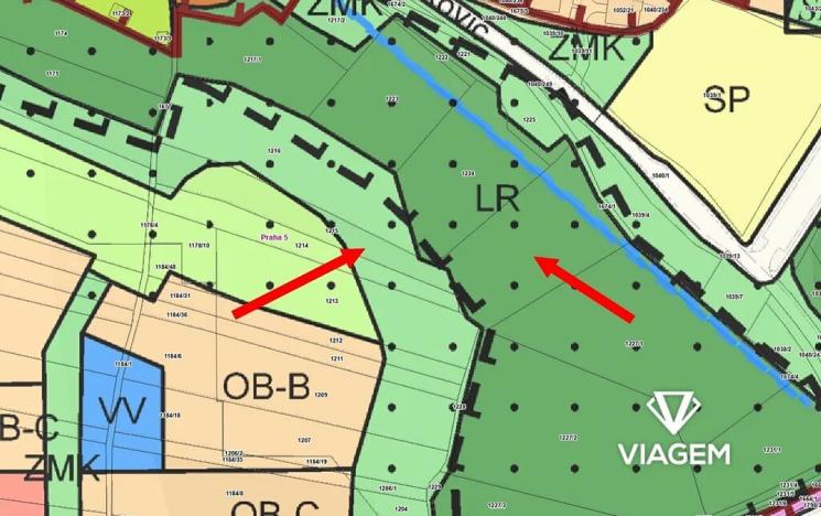 Prodej komerčního pozemku, Praha - Hlubočepy, 10626 m2