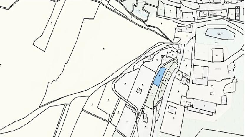 Dražba pozemku pro bydlení, Bělá nad Radbuzou, 704 m2