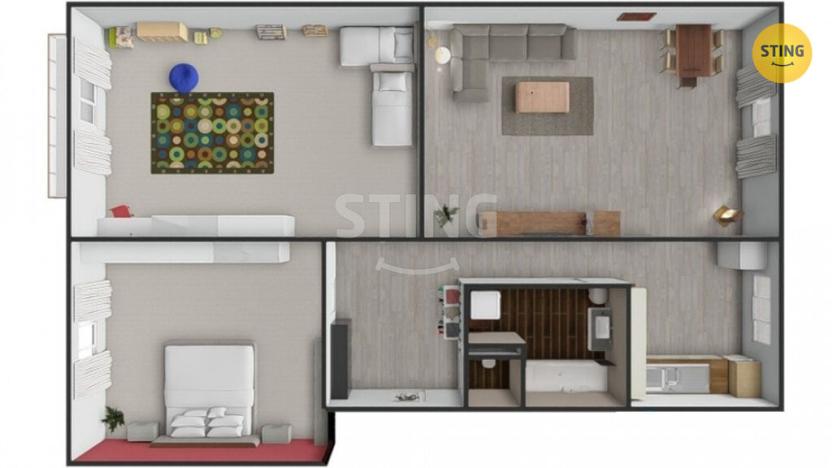 Prodej bytu 3+1, Větrný Jeníkov, 74 m2