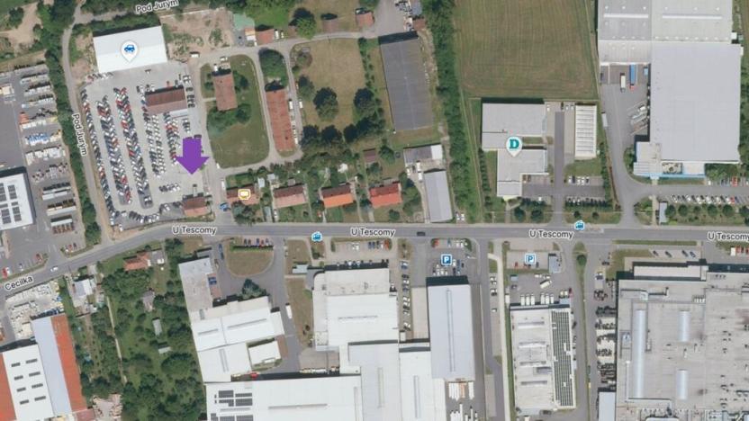 Pronájem skladu, Zlín, U Tescomy, 174 m2