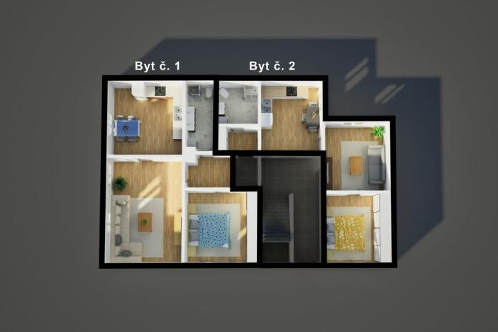 Prodej činžovního domu, Osek, K. H. Borovského, 452 m2