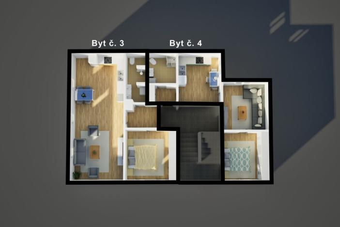 Prodej činžovního domu, Osek, K. H. Borovského, 452 m2