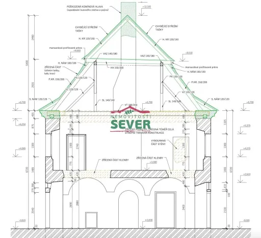 Prodej rodinného domu, Podbořany - Pšov, 300 m2