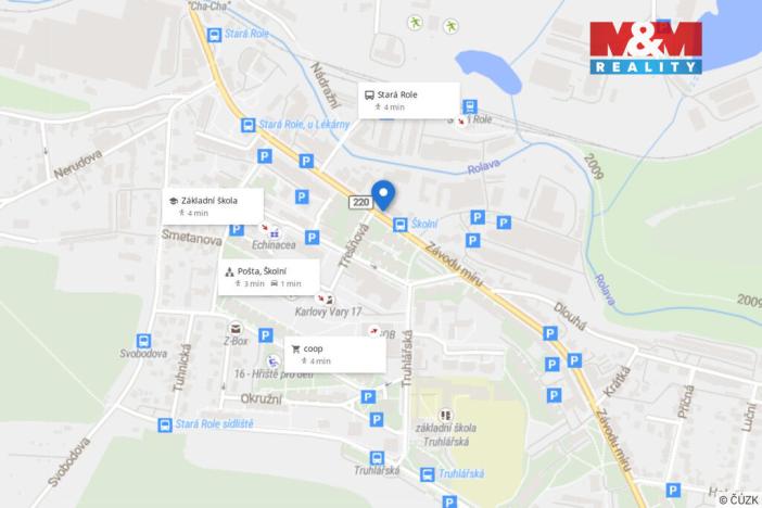 Pronájem bytu 2+1, Karlovy Vary - Stará Role, Závodu míru, 55 m2