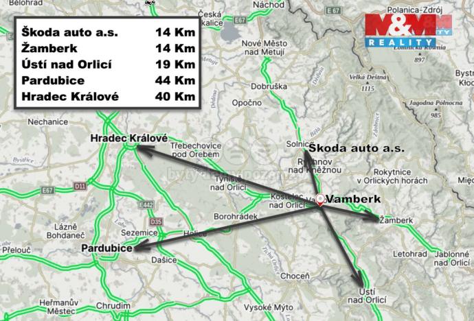 Prodej bytu 2+1, Vamberk, Jůnova, 57 m2
