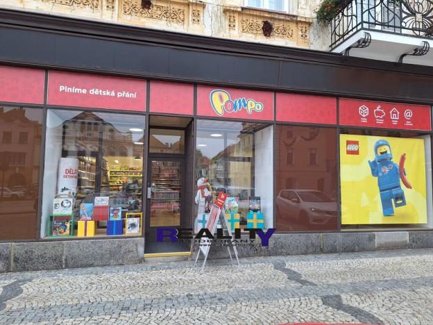 Pronájem obchodního prostoru, Žatec, náměstí Svobody, 140 m2