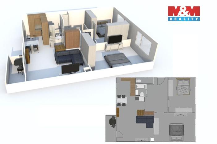 Prodej bytu 3+kk, Kladno, Čechova, 80 m2