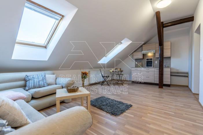 Pronájem bytu 2+kk, Ostrava - Moravská Ostrava, Jílová, 36 m2