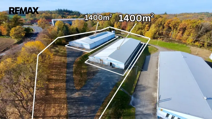 Prodej skladu, Vojkov - Voračice, 2800 m2