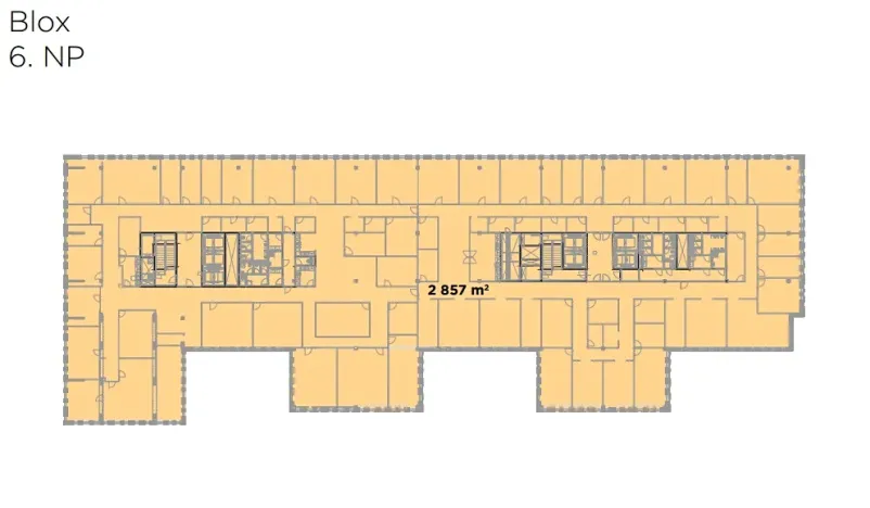Pronájem kanceláře, Praha - Dejvice, Evropská, 2800 m2