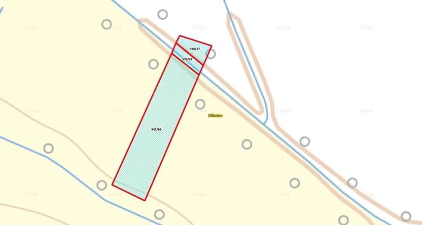 Prodej louky, Dětenice, 3390 m2