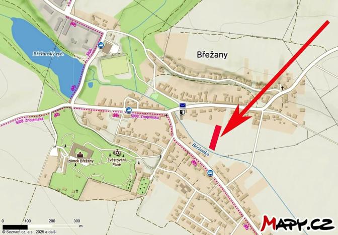 Prodej pozemku pro bydlení, Břežany, 1461 m2