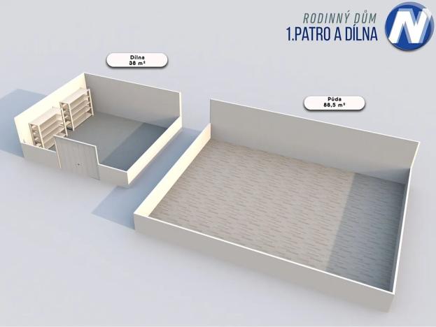 Prodej rodinného domu, Lhenice, Prachatická, 154 m2