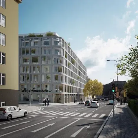 Pronájem bytu 1+kk, Praha - Košíře, Hlaváčkova, 25 m2