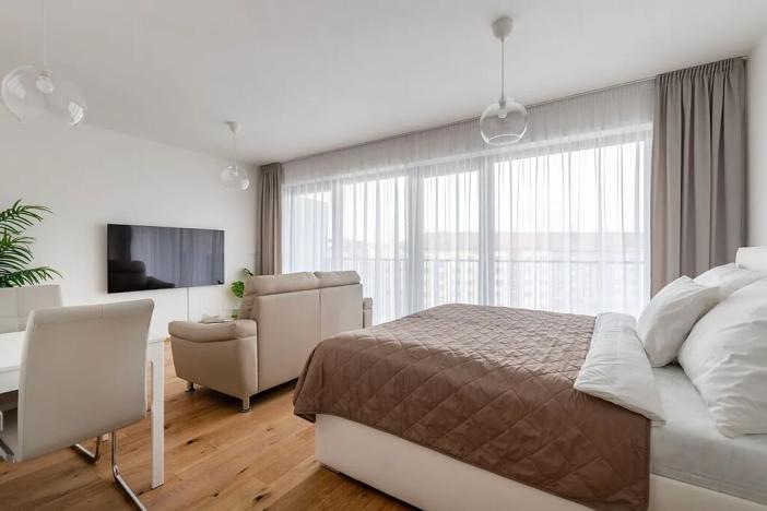 Pronájem bytu 1+kk, Brno, Lidická, 42 m2