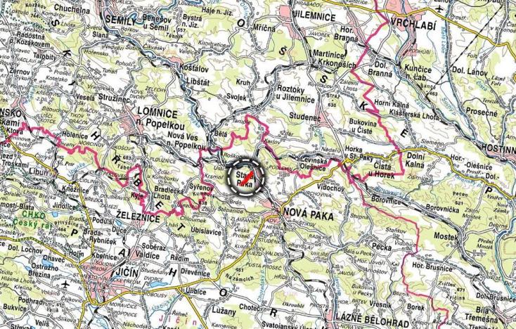 Prodej pole, Stará Paka, 113448 m2