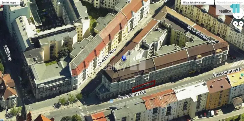 Pronájem bytu 1+1, Ostrava - Moravská Ostrava, Českobratrská, 31 m2
