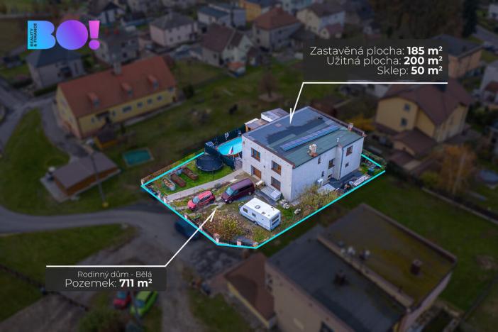 Prodej rodinného domu, Bělá, 200 m2