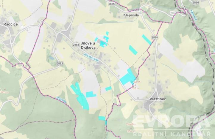 Prodej výrobních prostor, Jílové u Držkova, 107792 m2