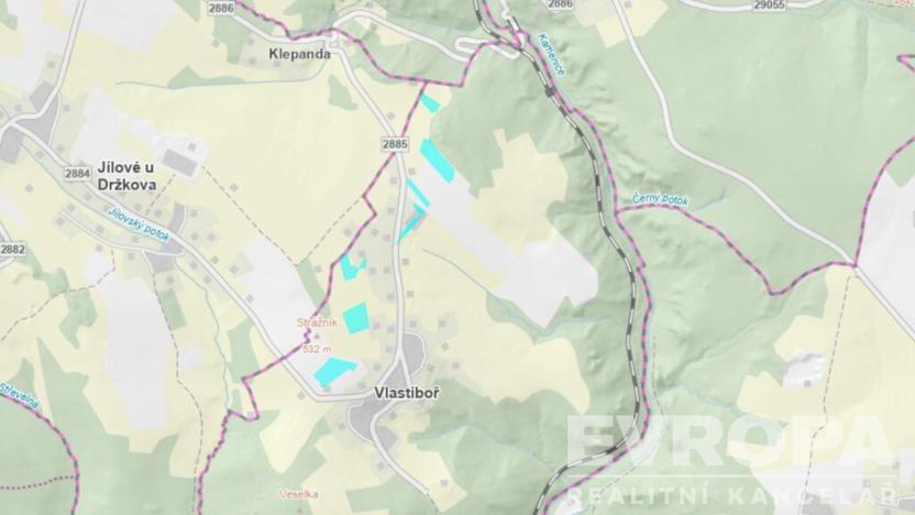 Prodej zemědělského objektu, Vlastiboř, 30799 m2