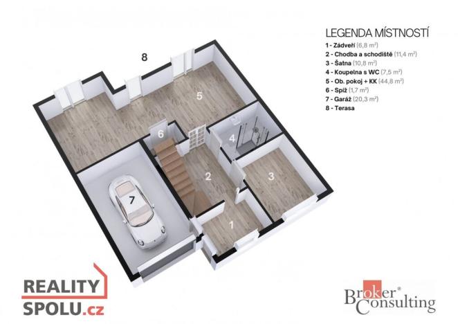 Prodej rodinného domu, Kunštát, Sportovní, 181 m2