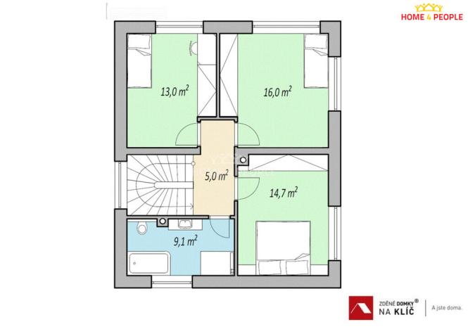 Prodej rodinného domu, Luhačovice, Mlýnská, 121 m2