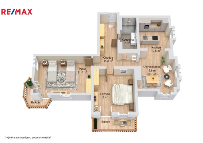 Prodej bytu 3+kk, Karlovy Vary, Sadová, 115 m2