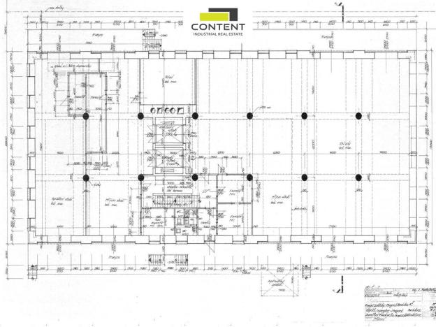 Pronájem výrobních prostor, Kostěnice, 3000 m2