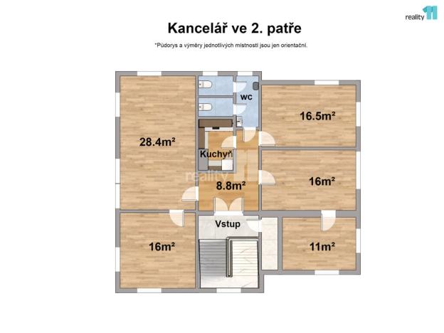 Pronájem kanceláře, Praha, Na dolinách, 200 m2