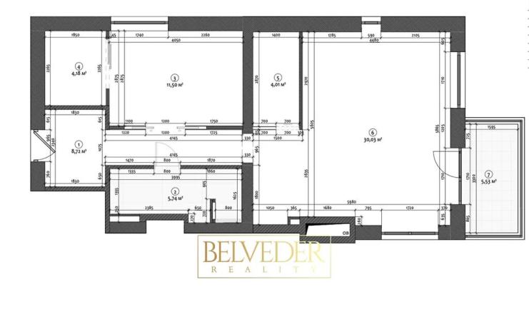 Prodej bytu 2+kk, Teplice, Albrechtova, 70 m2