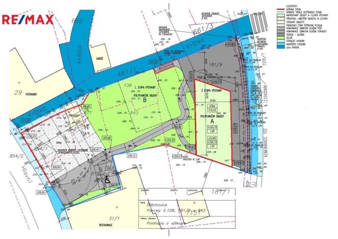 Prodej komerčního pozemku, Štěchovice, 585 m2