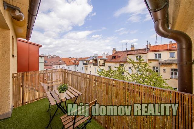 Pronájem bytu 2+kk, Praha - Smíchov, U Santošky, 50 m2