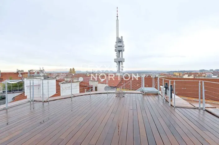 Pronájem bytu 2+kk, Praha - Vinohrady, náměstí Jiřího z Poděbrad, 60 m2