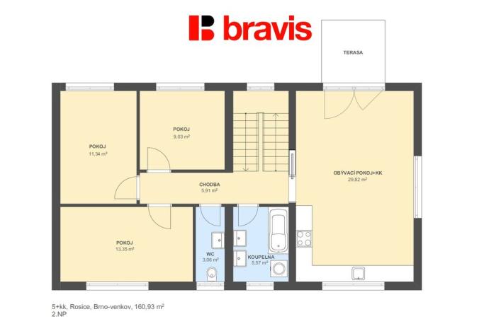 Prodej rodinného domu, Rosice, Javorová, 160 m2