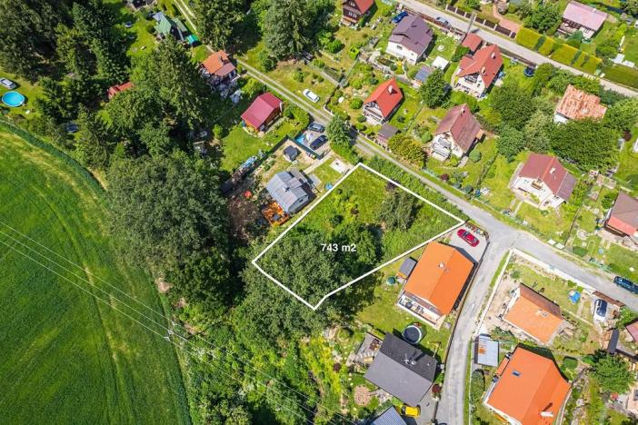 Prodej pozemku pro bydlení, Babice, Osadní, 743 m2