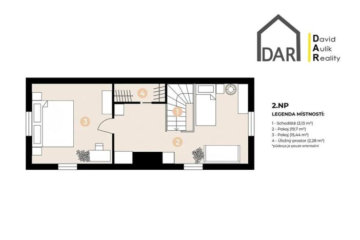 Prodej chalupy, Klučov, 84 m2