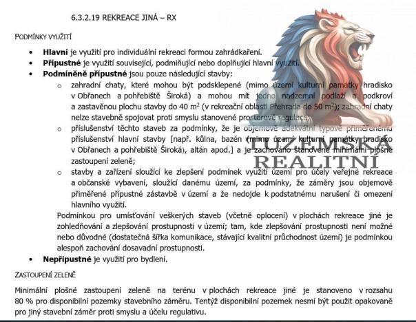 Prodej zahrady, Brno - Bystrc, Foltýnova, 415 m2