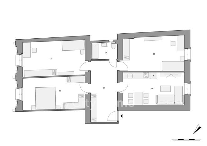 Prodej bytu 3+1, Praha - Nusle, Horní, 95 m2